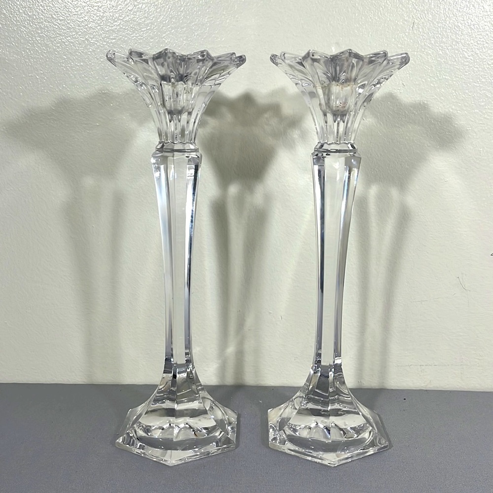 Mikasa Vintage Glass Candle Holder